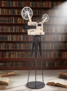 老式电影放映机模型电影机摆件