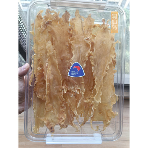 挪威冰岛北极鳕鱼胶深海非即食花胶孕妇干货鱼肚礼盒正品25头500g - 图2