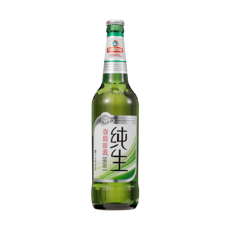 青岛纯生啤酒 600ml*3瓶/组