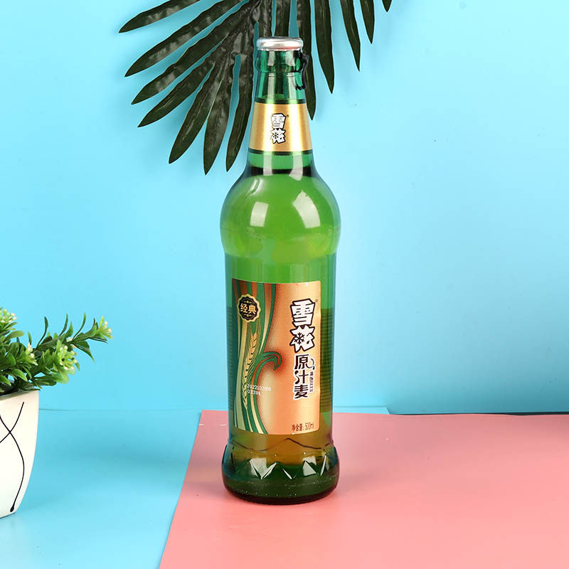 雪花经典原汁麦啤酒  500ml/瓶