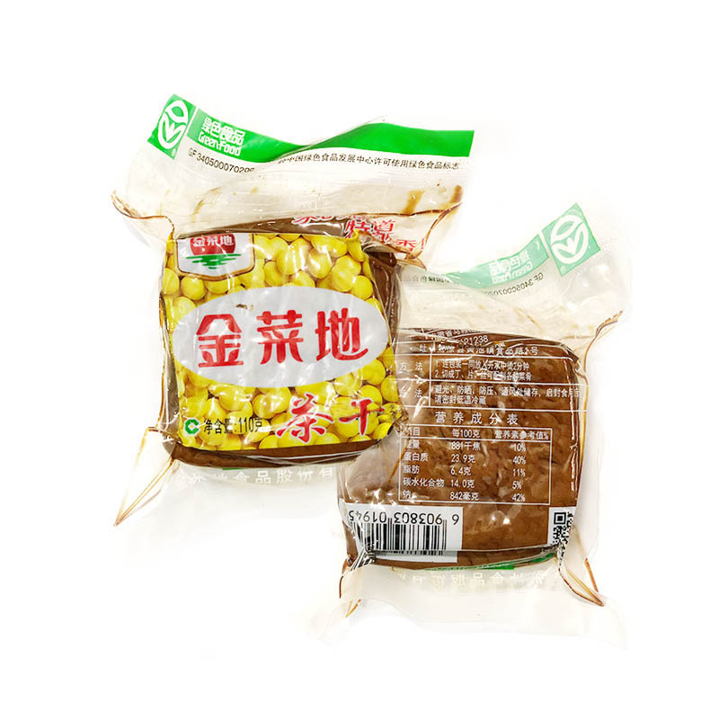 金菜地茶干110g/袋