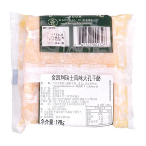 金凯利（KERRYGOLD）爱尔兰进口瑞士大孔奶酪原制198g烘培原料
