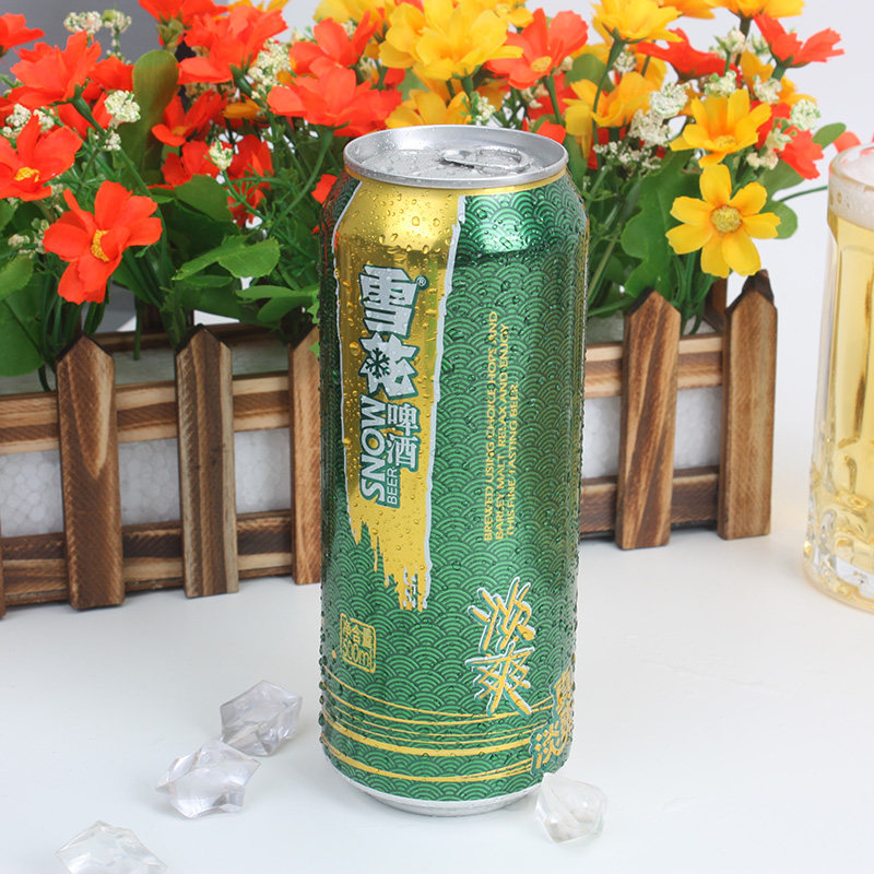 雪花8度淡爽啤酒 500ml/听
