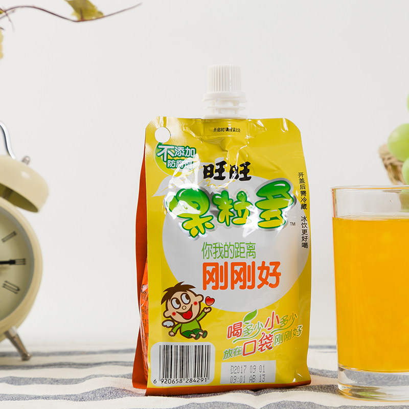 旺旺果粒多橙汁饮料300ml/包