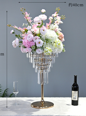 婚礼花器桌花宴会餐桌花装饰品