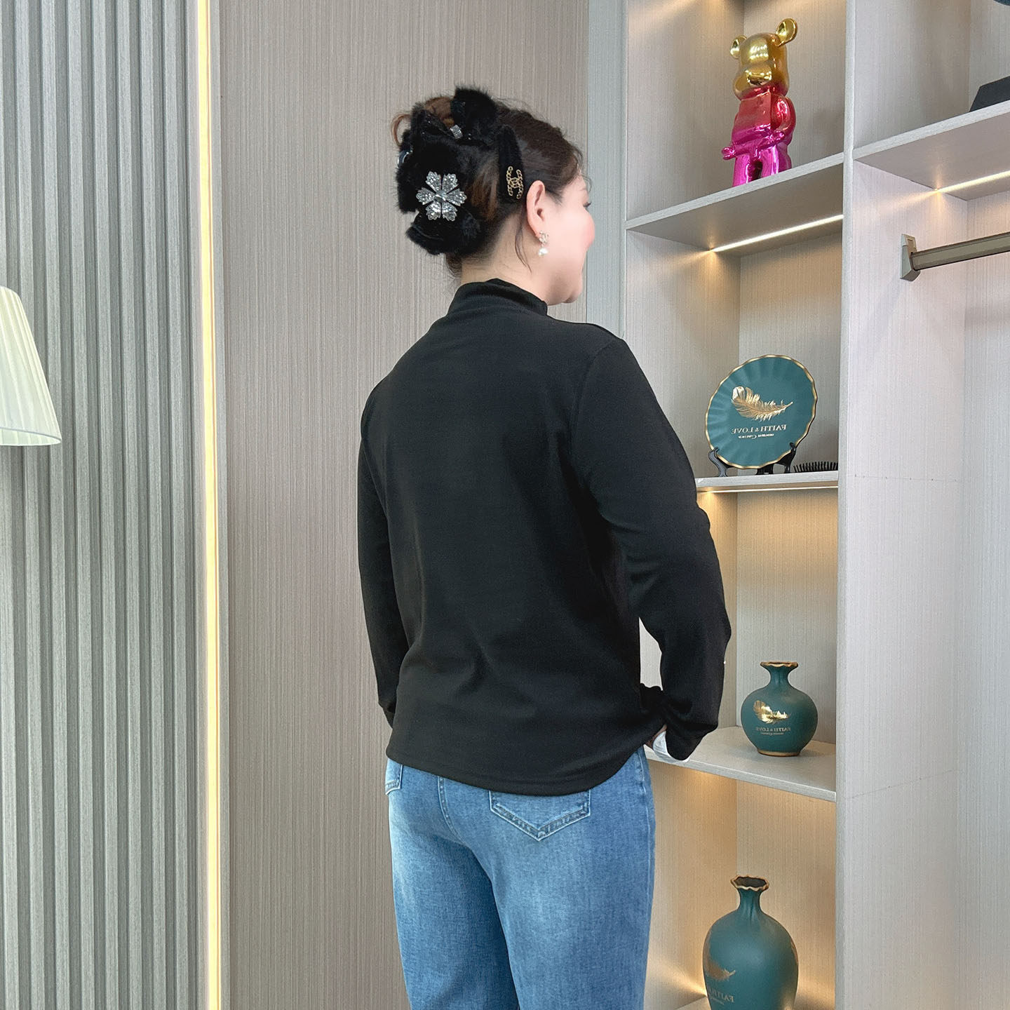 微胖mm秋冬高端大码半高领女士德绒保暖上衣巨好看长袖T恤打底衫,淘宝优惠券,粉丝福利购,淘宝优惠卷