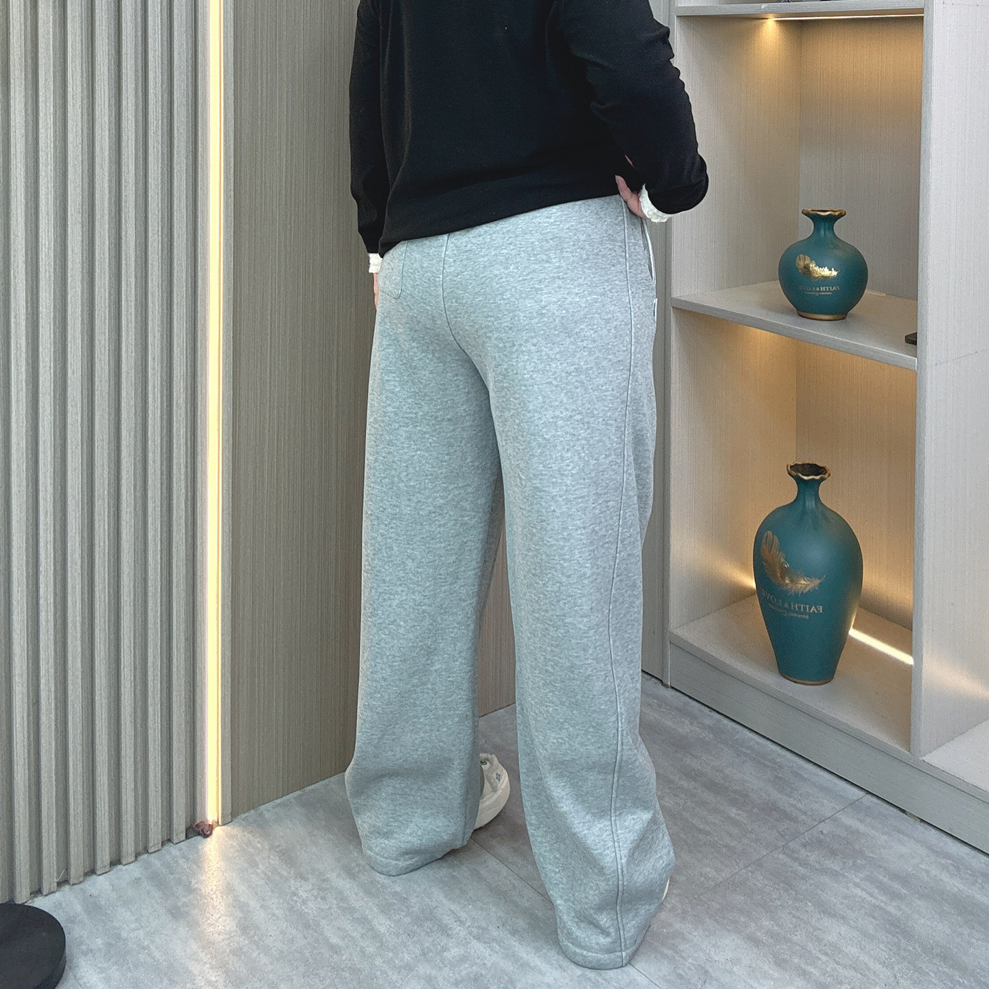 运动裤女秋冬大码胖mm加绒保暖显瘦直筒休闲窄版阔腿裤香蕉卫裤子,淘宝优惠券,粉丝福利购,淘宝优惠卷