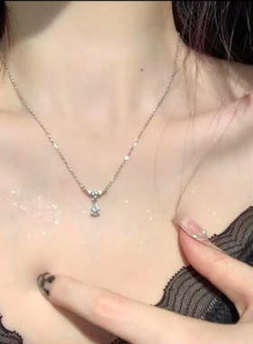轻奢小众精致百搭锁骨链简约精致项链锁骨链2025新款项链漂亮配饰