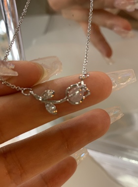 超美郁金香项链唯美精致