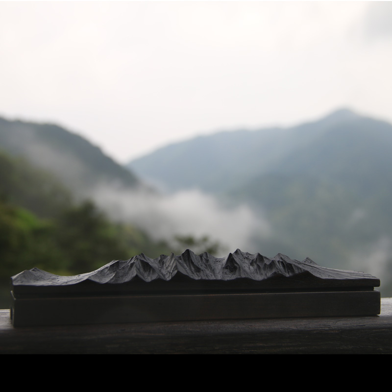 雨木山形香炉线香茶室香座实木创意香插托禅意摆件手工雕刻礼品,淘宝优惠券,粉丝福利购,淘宝优惠卷