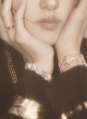 垚光蕾丝开口可调节手镯