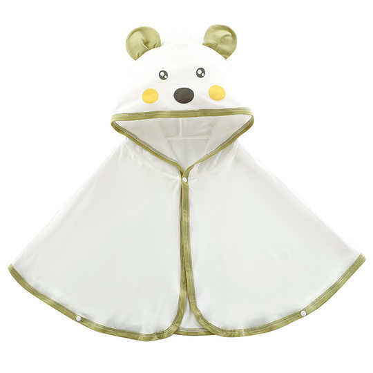 Capa de seda helada para niños, ropa de protección solar, capa fina para bebé