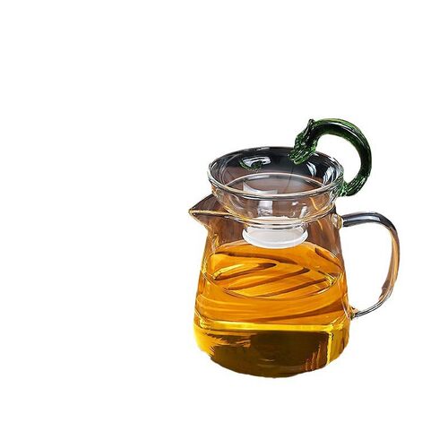 76玻璃茶漏茶滤创意茶叶过滤网泡茶器茶隔漏斗茶具配件滤茶器 - 图3