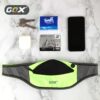 Gox lightweight, breathable, water-repellent, close-fitting sports waist bag