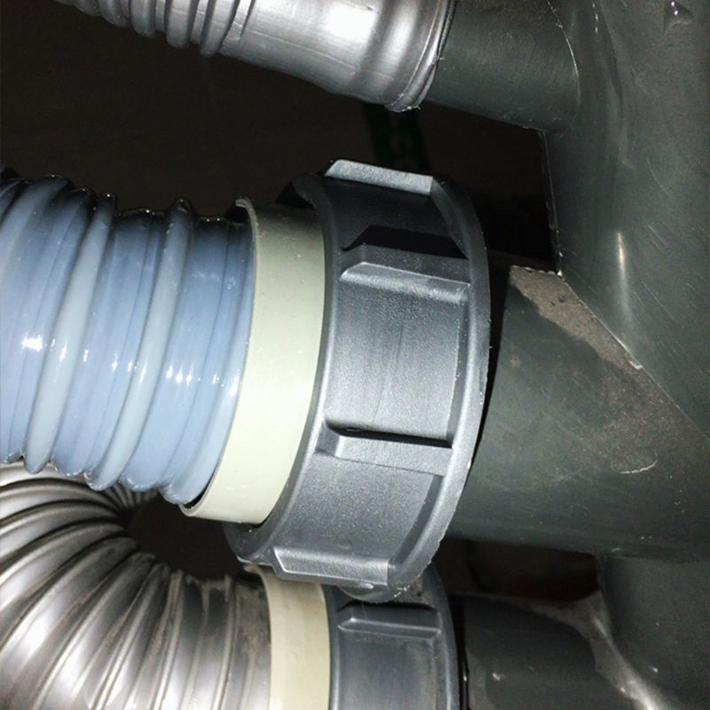 厨房水槽下排水管出水管孔径45MM/56MM接口管道连接不锈钢盆配件