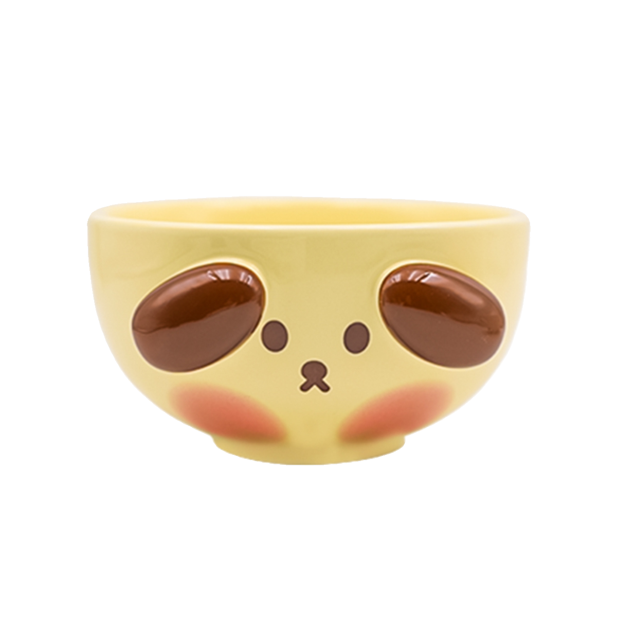 可爱猪猪陶瓷碗带勺送礼餐具家用情侣吃饭碗卡通高颜值女生米饭碗