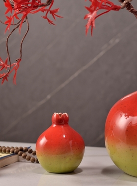 样板房间花器陶瓷摆件现代新中式