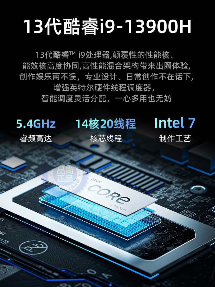 13代i9-13900H迷你主机13700H办公I7游戏高配mini电脑准系统雷电4 - 图0