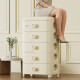 Drawer storage cabinet Home bedroom bedside storage cabinet