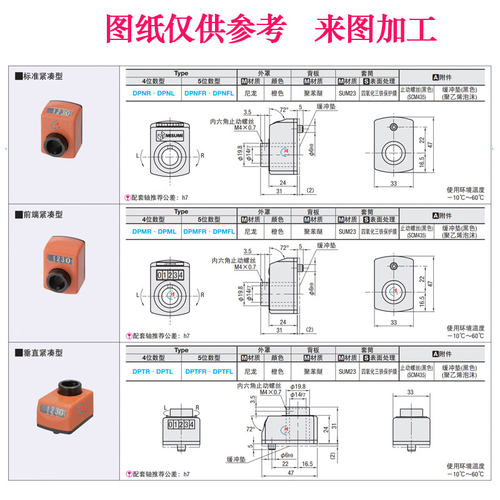DPTR位置显示器DPML/DPMR/DPNL指示器DPNR2/3/4/5/6-CSE6/8/10/12 - 图3