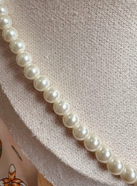 轻奢高级设计感结婚气质珍珠项链