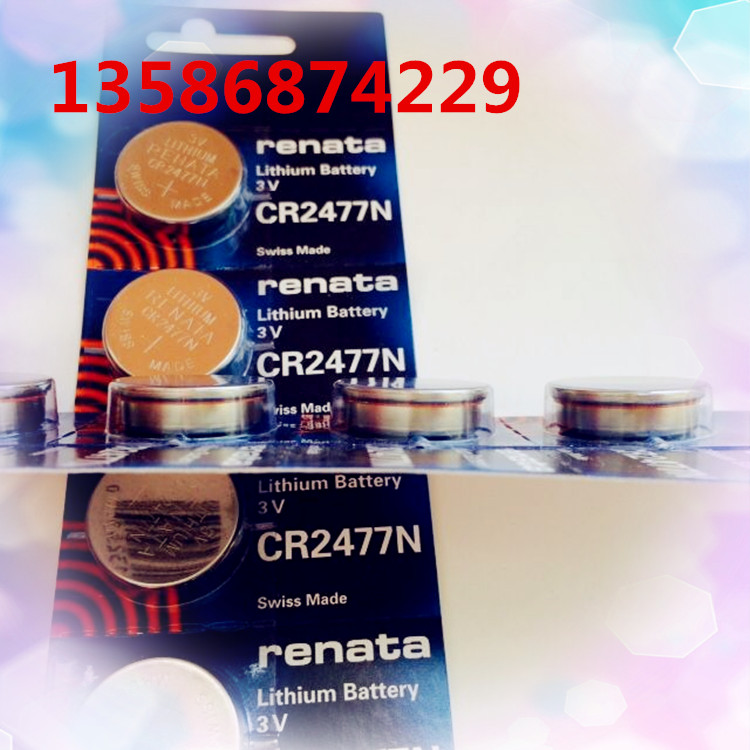 Renata 耐高温仪器电池CR2477N 3V大容量纽扣电池 高效可靠 正品 - 图3
