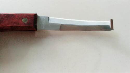 马蹄刀 修蹄刀马具用品削蹄刀抠蹄马术马房用具 修蹄工具 - 图3