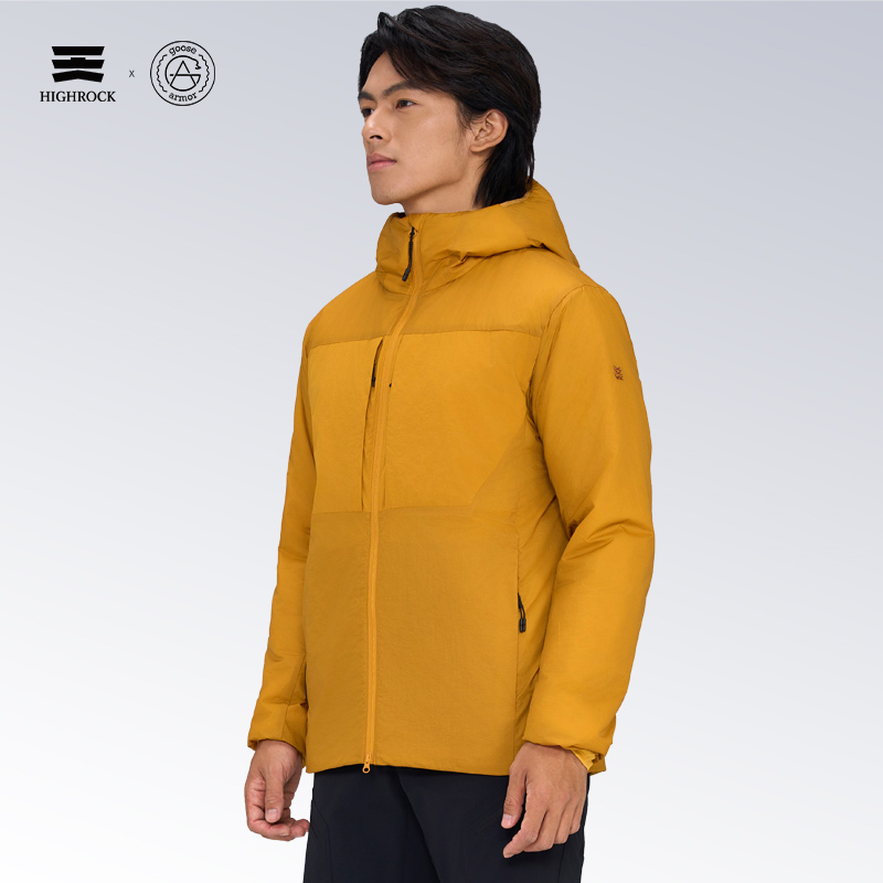 天石鹅铠甲新款金标p棉棉服男户外防风保暖秋冬徒步登山外套 G454 - 图3