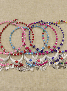 民族风额头链云南丽江旅拍摄影