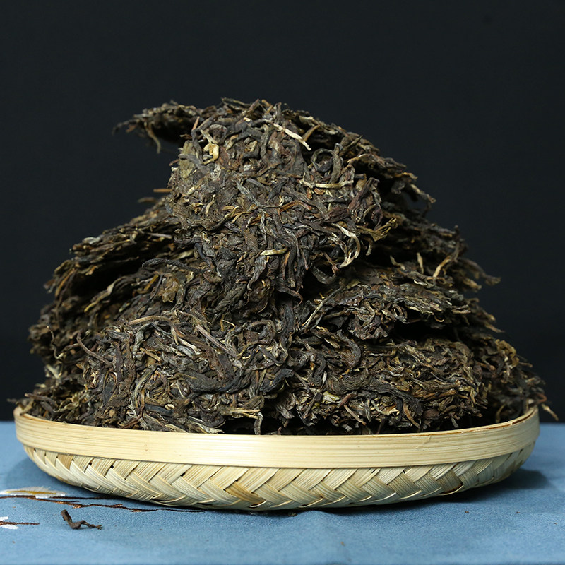 2015年懂过老生茶普洱茶1公斤大份量口粮茶实惠装 云南程健茶叶