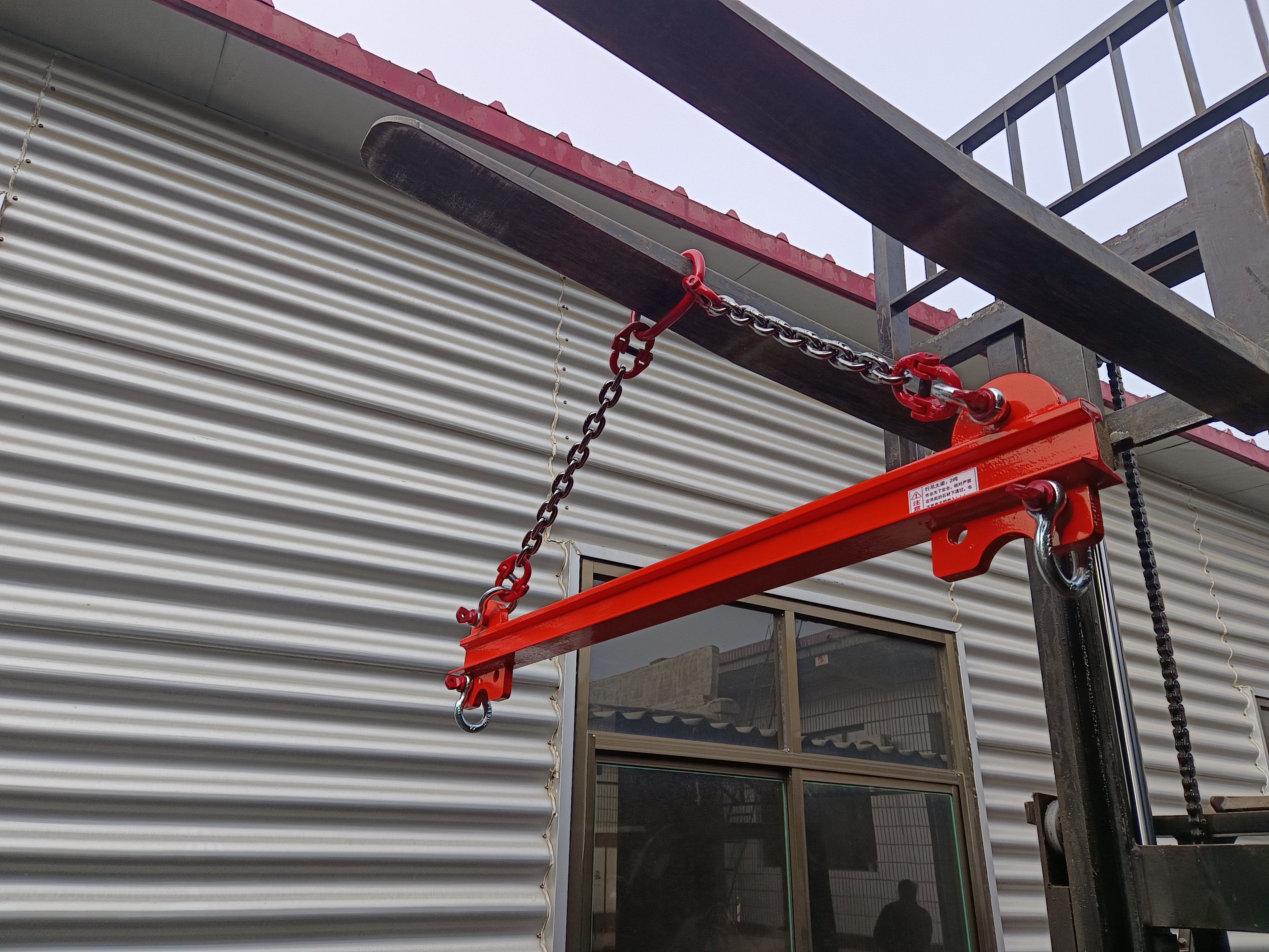 平衡吊梁铁扁担一字吊梁起重吊具横梁大吨位吊钩工字钢横梁挖机吊,淘宝优惠券,粉丝福利购,淘宝优惠卷