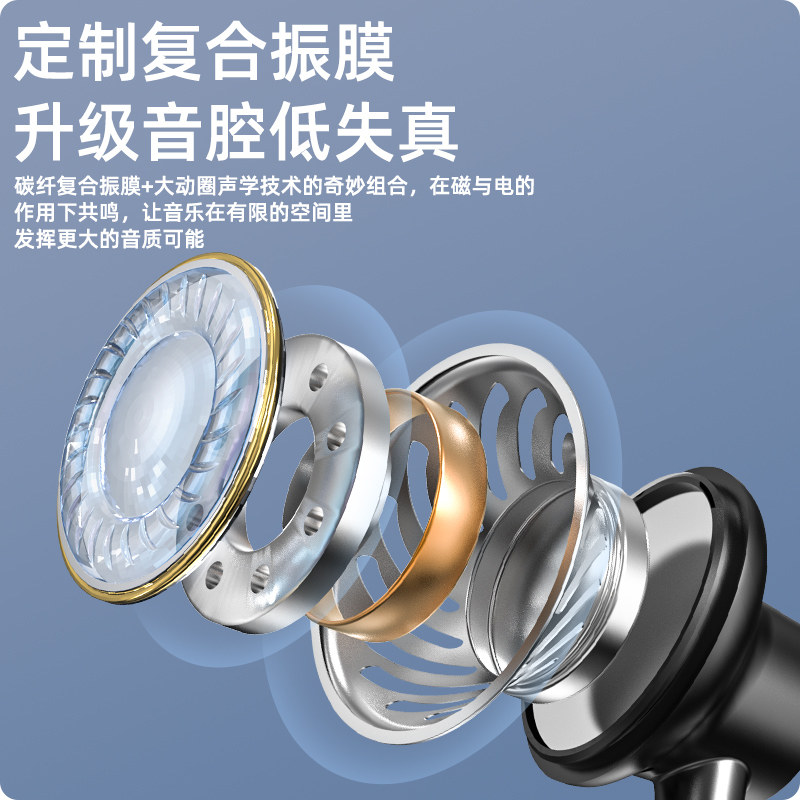 夏新c6真无线蓝牙颈挂脖式新款耳机 amoi夏新安凯欣蓝牙耳机