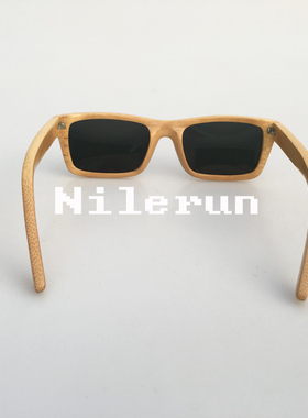 墨镜优雅风长方形彩膜偏光太阳镜