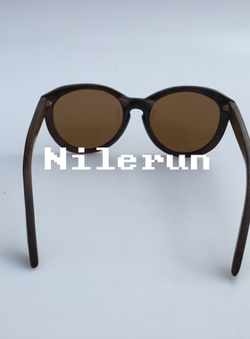 墨镜时尚古典风圆形大框太阳眼镜