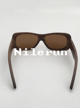 墨镜蝶形大框竹制个性风太阳眼镜