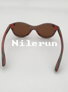 时尚风咖啡色太阳镜