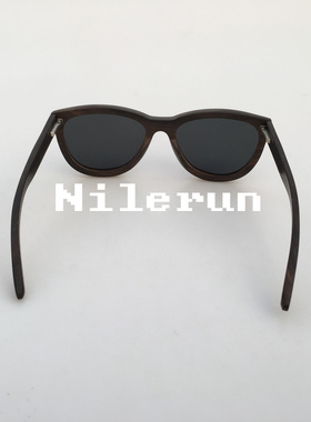 墨镜黑檀木偏光太阳眼镜外贸出口