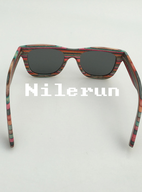 墨镜时尚风炫彩黑色框架太阳镜