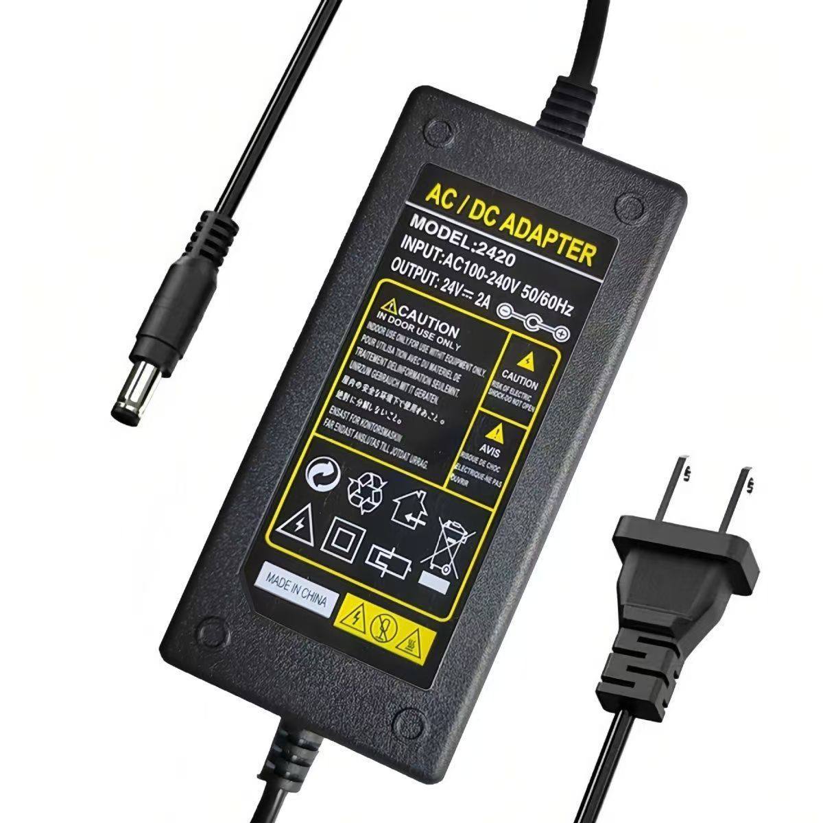 适用庞伯特智能乒乓球机器人发射器24V2A电源适配器,淘宝优惠券,粉丝福利购,淘宝优惠卷