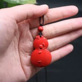 Натуральное ожерелье, подвеска, защитный амулет, оберег на день рождения, свитер, цепочка, цвета киновари, подарок на день рождения