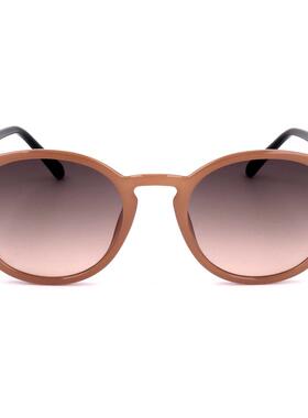 代购Fossil化石男士太阳镜防紫外线遮光抗强光护眼圆框粉色