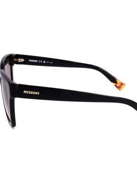 代购Missoni女士太阳镜遮光防紫外线渐变镜片非偏光方形黑色