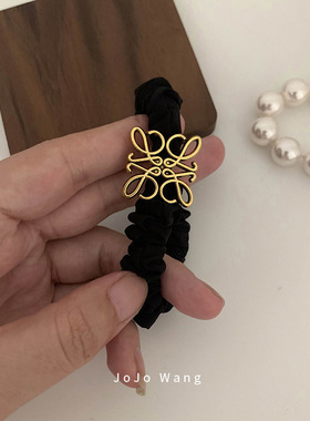 中古小实用~黑金套装发圈