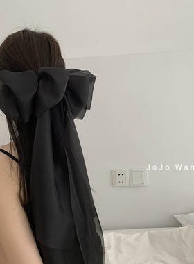 仙女的大蝴蝶结~欧根纱发夹