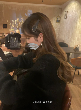 韩女约会指南~闪钻BB夹韩国简约