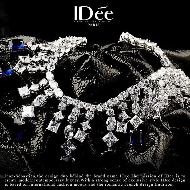 法国idee深海盛装系列套装饰品项链 idee组合套装