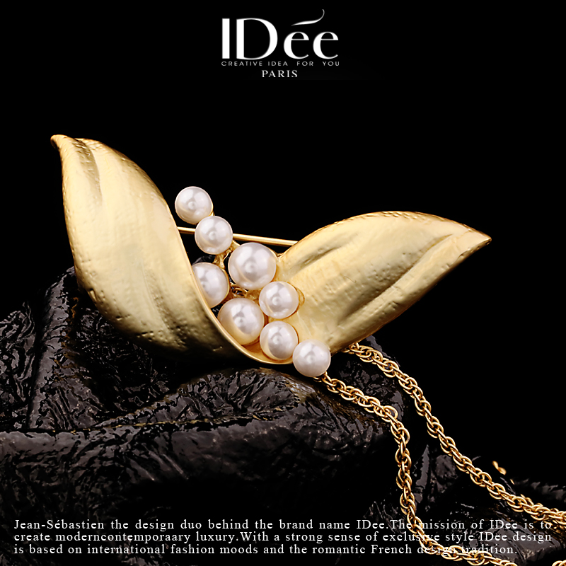 法国idee爱意珍藏女潮牌时尚胸针 idee胸针