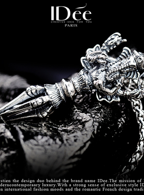 法国IDee泰银项链轻奢饰品潮牌