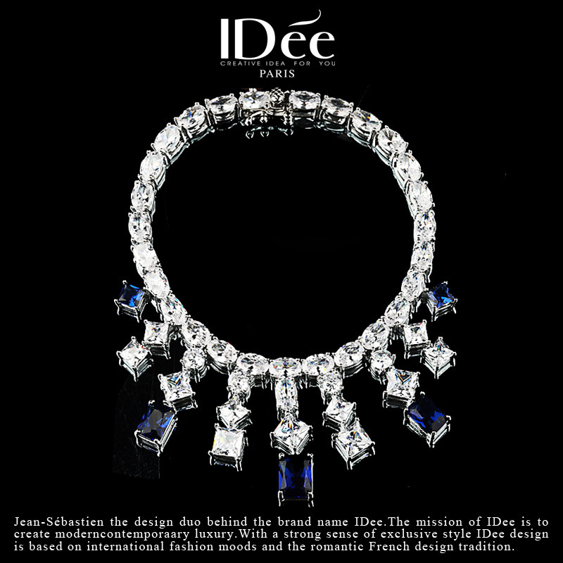 法国idee深海盛装系列套装饰品项链 idee组合套装