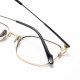 Designer 7.8g glasses frame men's Japanese ultra-light pure titanium glasses frame myopia temperament business square frame trend